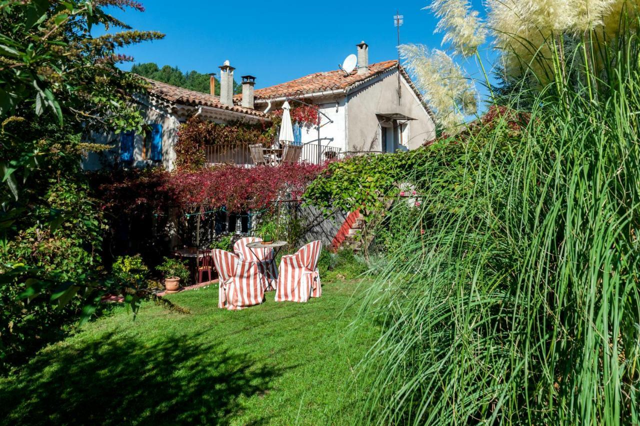 Bed and Breakfast La Ribeyrette Chamborigaud Exterior foto
